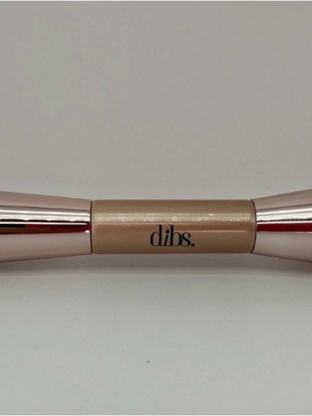 dibs Beauty Duo Face Brush, Dual-Ended Cream& Powder Makeup Brush NIB MUST HAVE